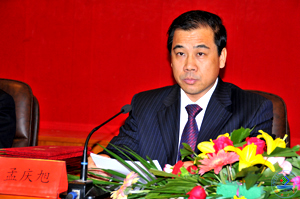 山东省教育厅党组成员、总督学孟庆旭在济南大学2008年教学工作会议上致辞